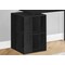 Monarch Specialties Computer Desk, Home Office, Left/Right Set-up, Storage Shelves, 55in.L, Work, Laptop, Black Laminate I 7601 - alternate 4